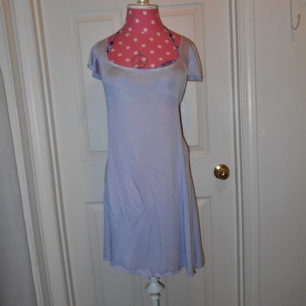 Sundress Powder Blue Low Backless Tie to Fit Small to Medium - Made In Italy